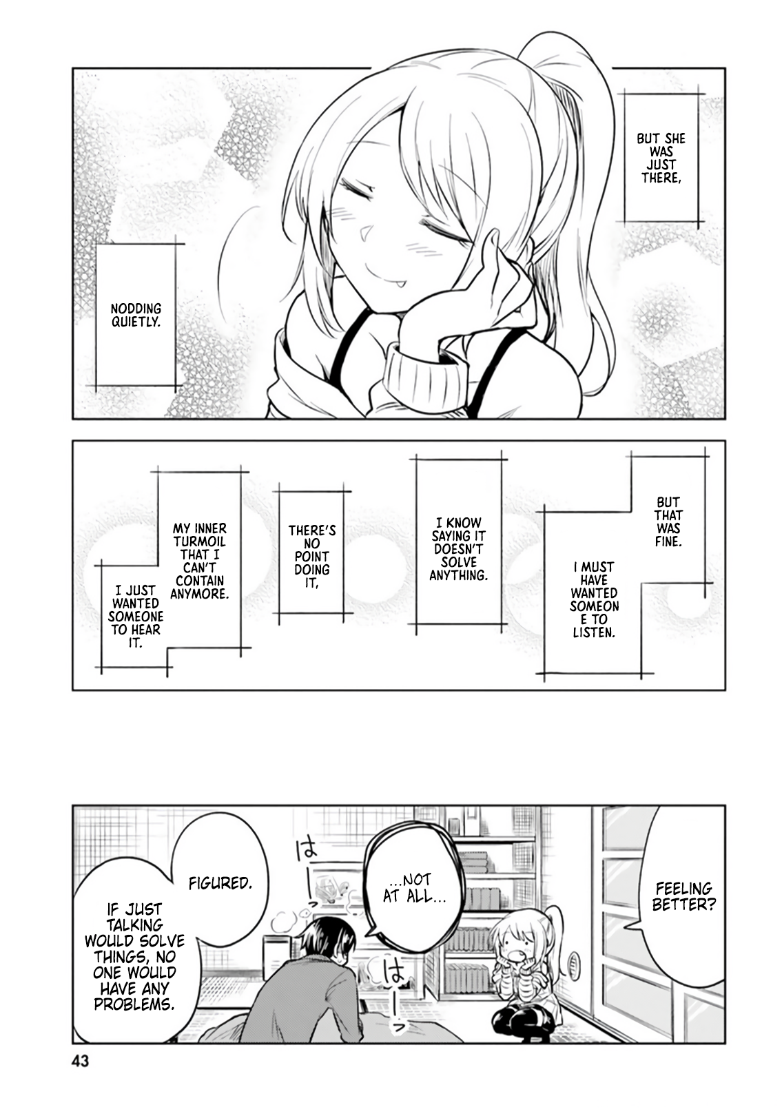Hitorigurashi, Netsu o Dasu. Koi o Shiru. I Thought I Was Going to Die 第15页
