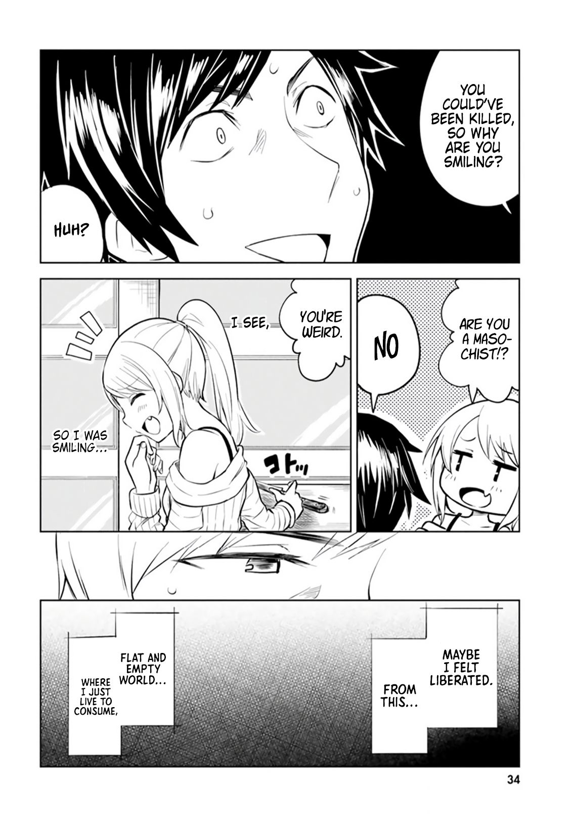 Hitorigurashi, Netsu o Dasu. Koi o Shiru. I Thought I Was Going to Die 第6页