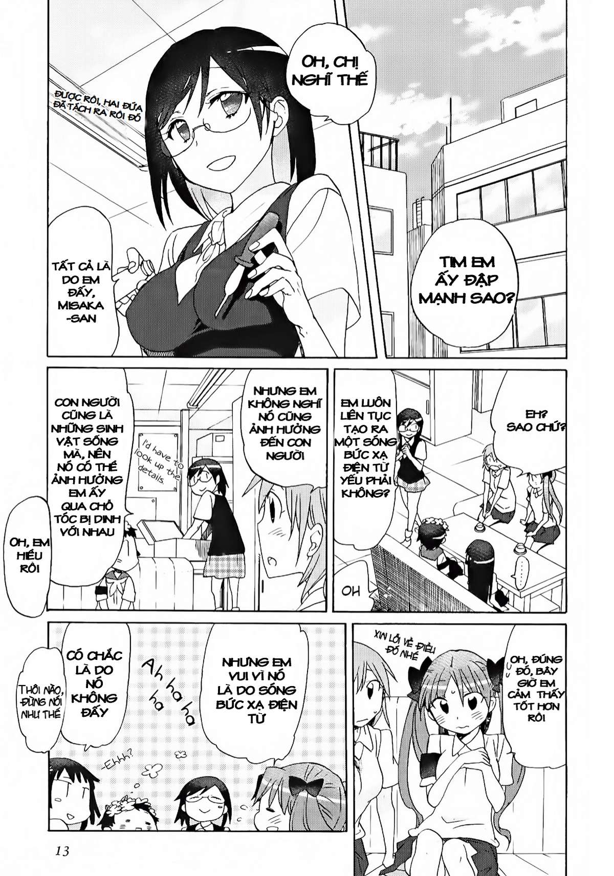 Koushiki Comic Anthology - Toaru Kagaku no Railgun featuring Toaru Majutsu no Index Kuroko đỏ mặt 第12页