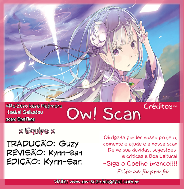 Re:Zero kara Hajimeru Isekai Seikatsu: Dai 1-shou—Outo no Ichinichi-hen E Deus disse: 'Não se precipite' 第1页