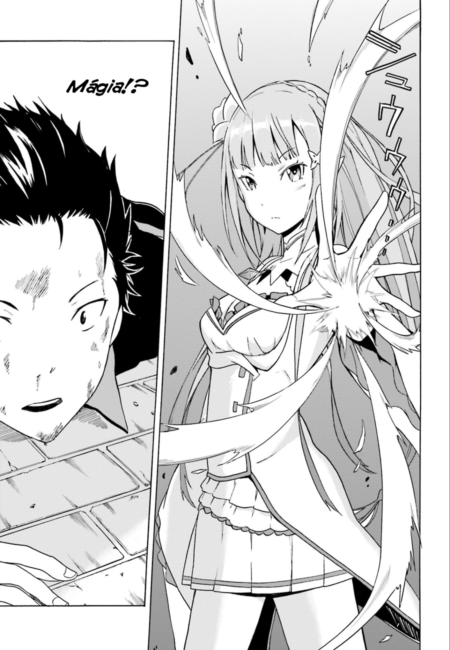 Re:Zero kara Hajimeru Isekai Seikatsu: Dai 1-shou—Outo no Ichinichi-hen E Deus disse: 'Não se precipite' 第24页