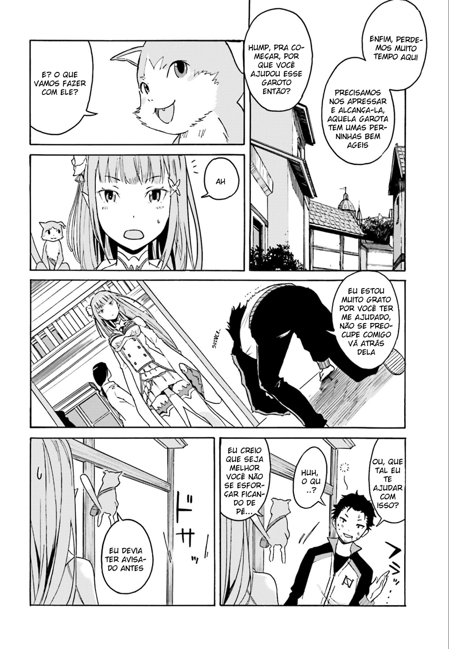 Re:Zero kara Hajimeru Isekai Seikatsu: Dai 1-shou—Outo no Ichinichi-hen E Deus disse: 'Não se precipite' 第28页
