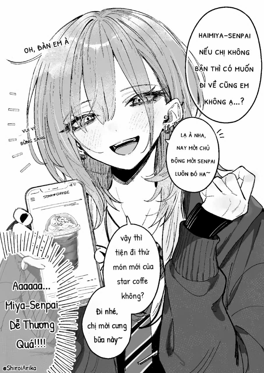 Haimiya-senpai [Pixiv Edition] Haimiya-senpai đối tốt với tôi 第2页