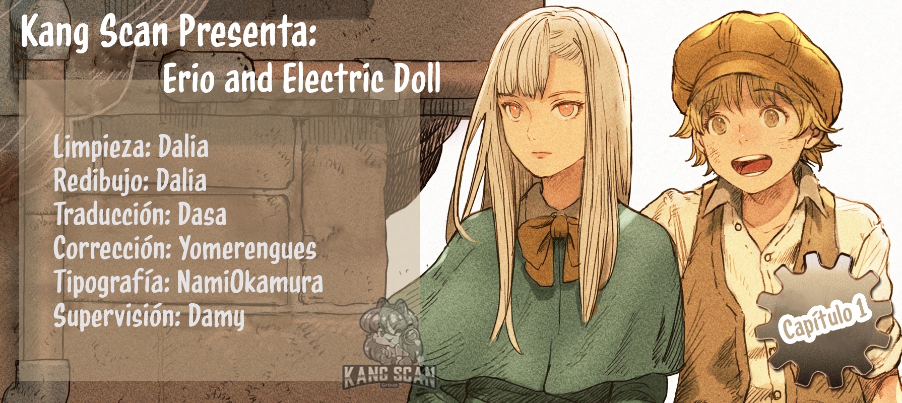 Erio to Denki Ningyou El Ángel Mecánico 第1页