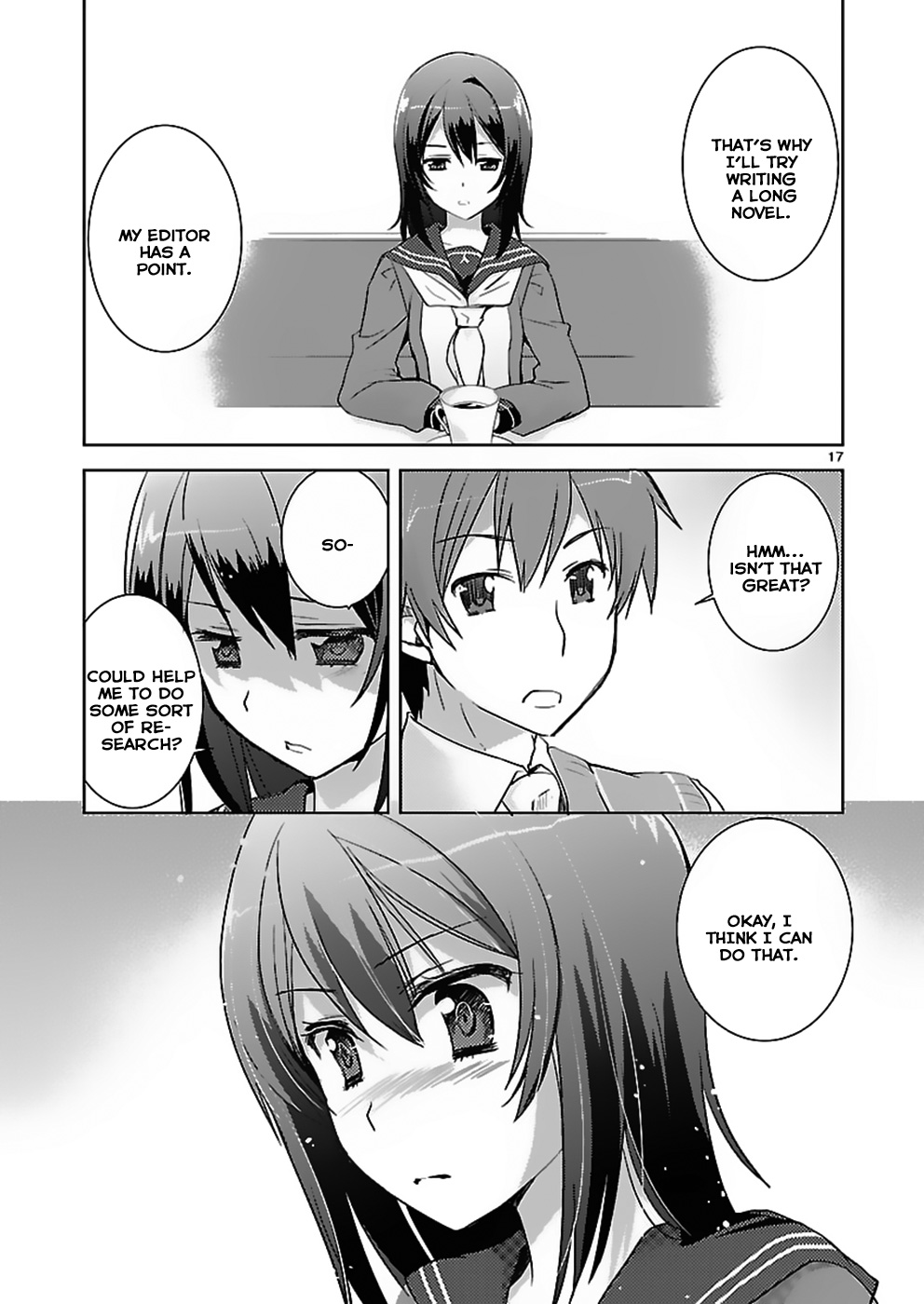 Shinonome Yuuko loves short stories Vol. 1 Ch. 4 第17页