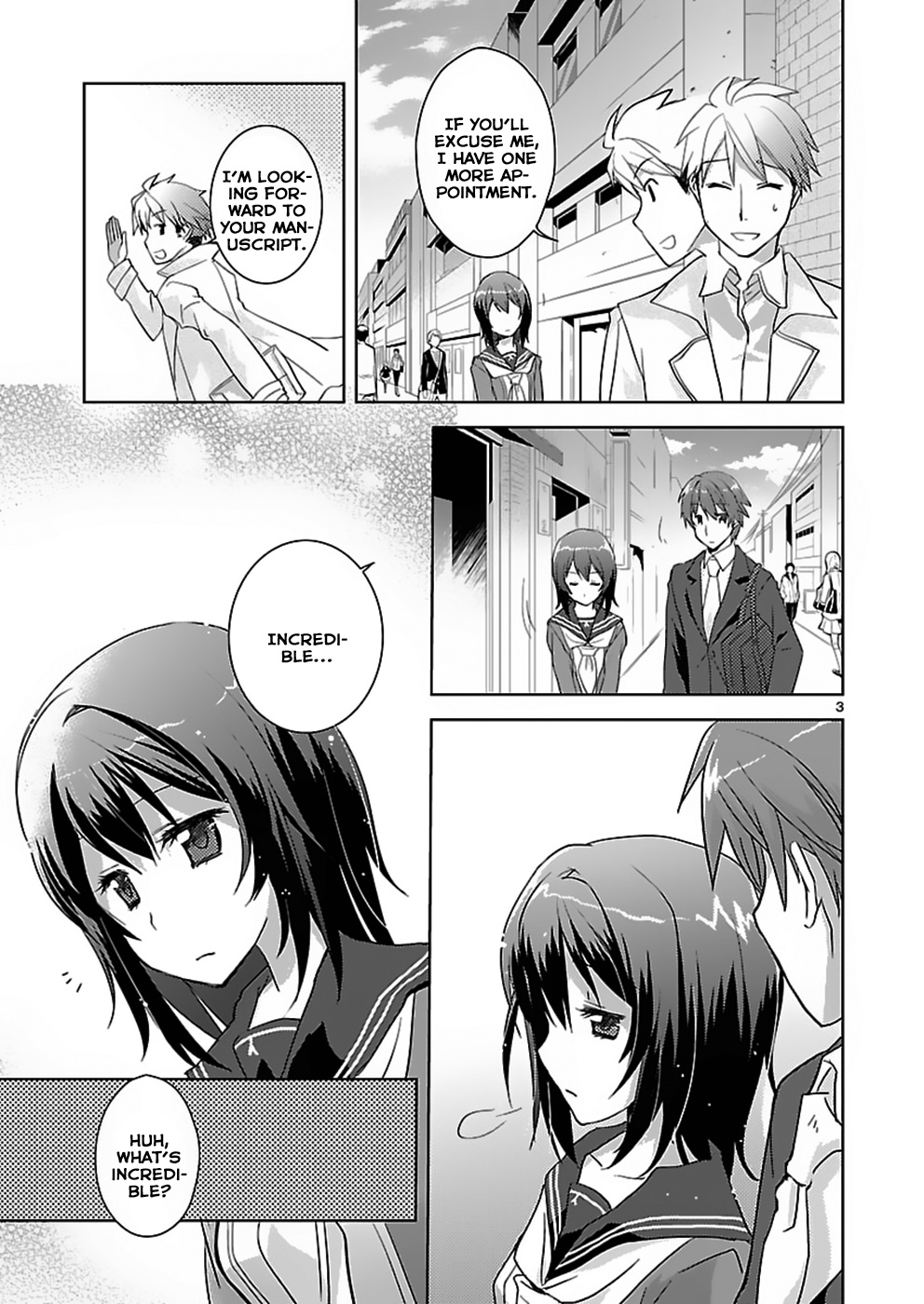 Shinonome Yuuko loves short stories Vol. 1 Ch. 4 第3页