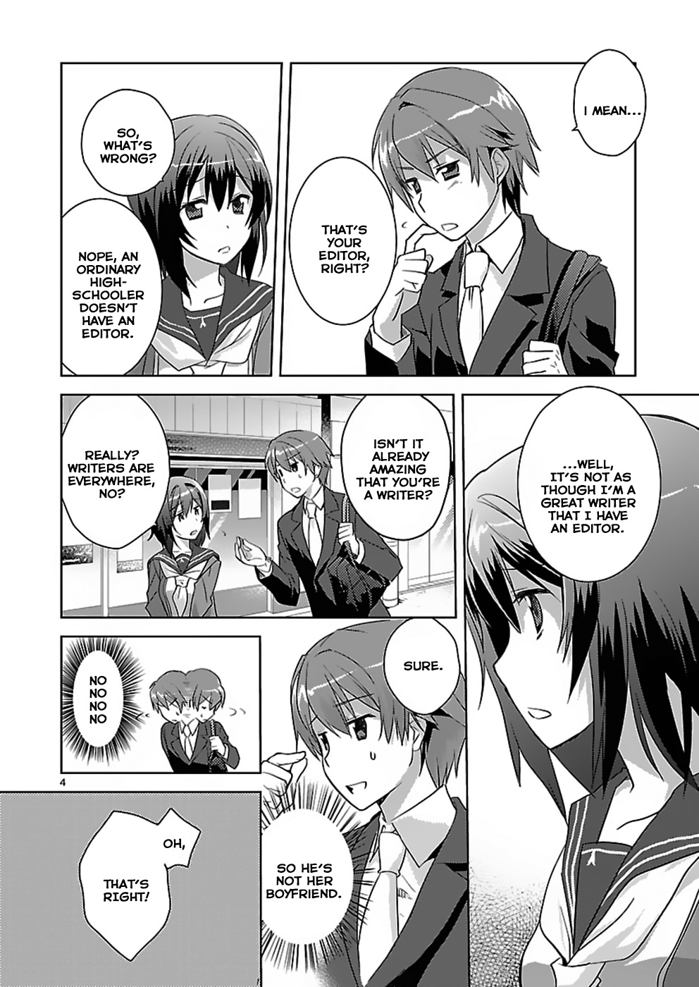 Shinonome Yuuko loves short stories Vol. 1 Ch. 4 第4页