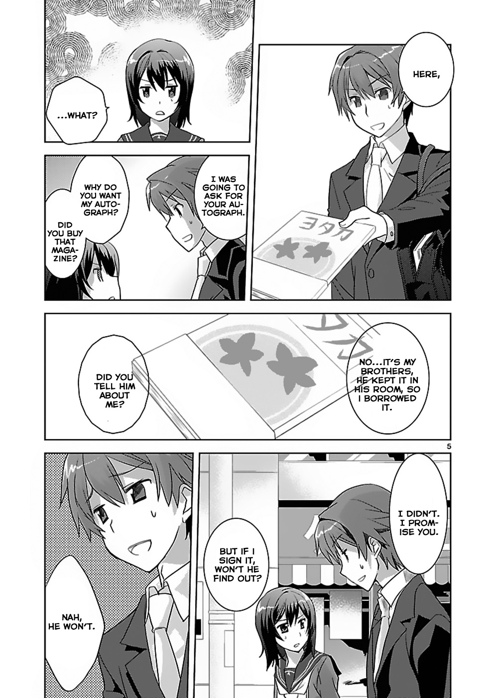 Shinonome Yuuko loves short stories Vol. 1 Ch. 4 第5页
