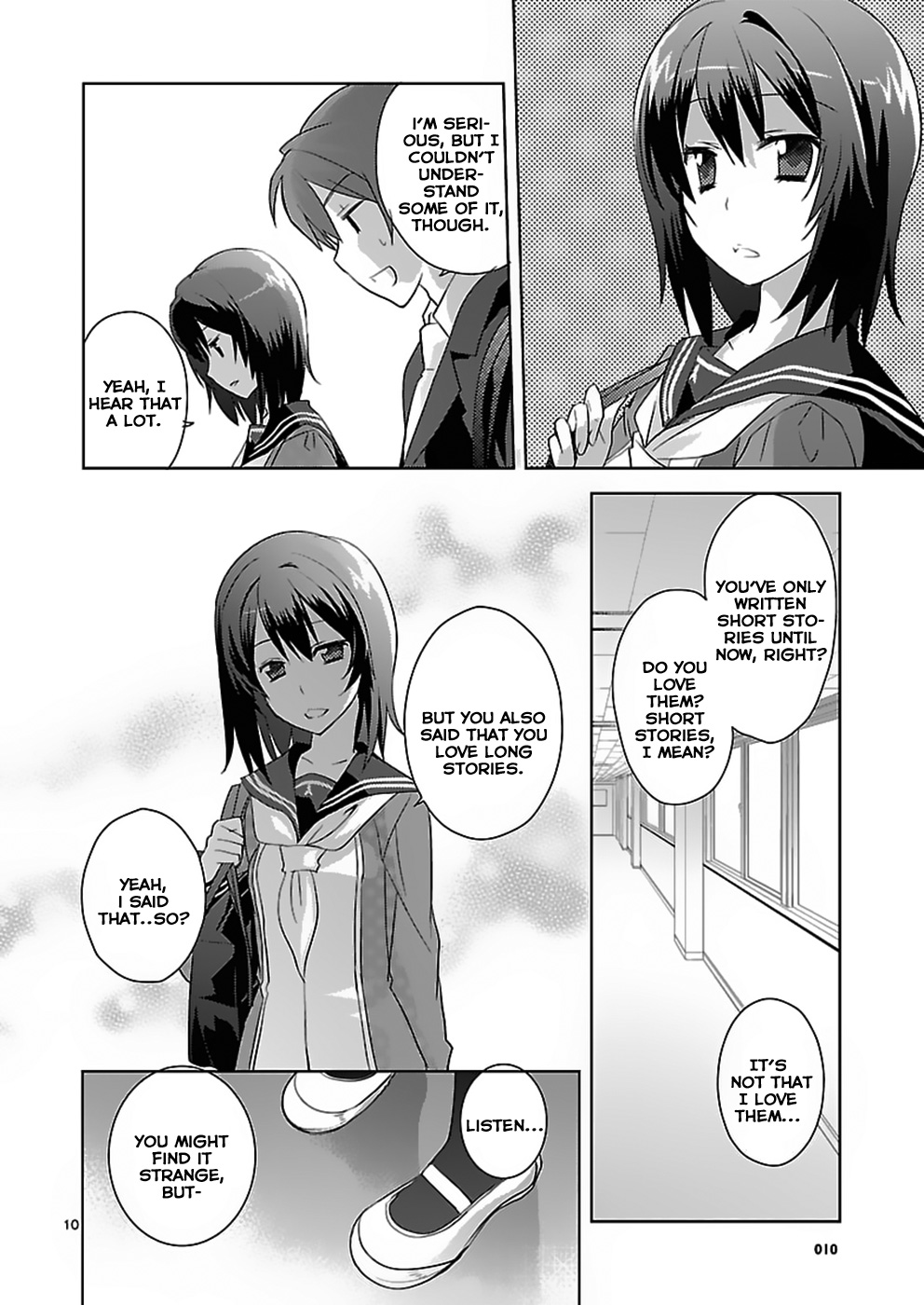 Shinonome Yuuko loves short stories Vol. 1 Ch. 4 第10页