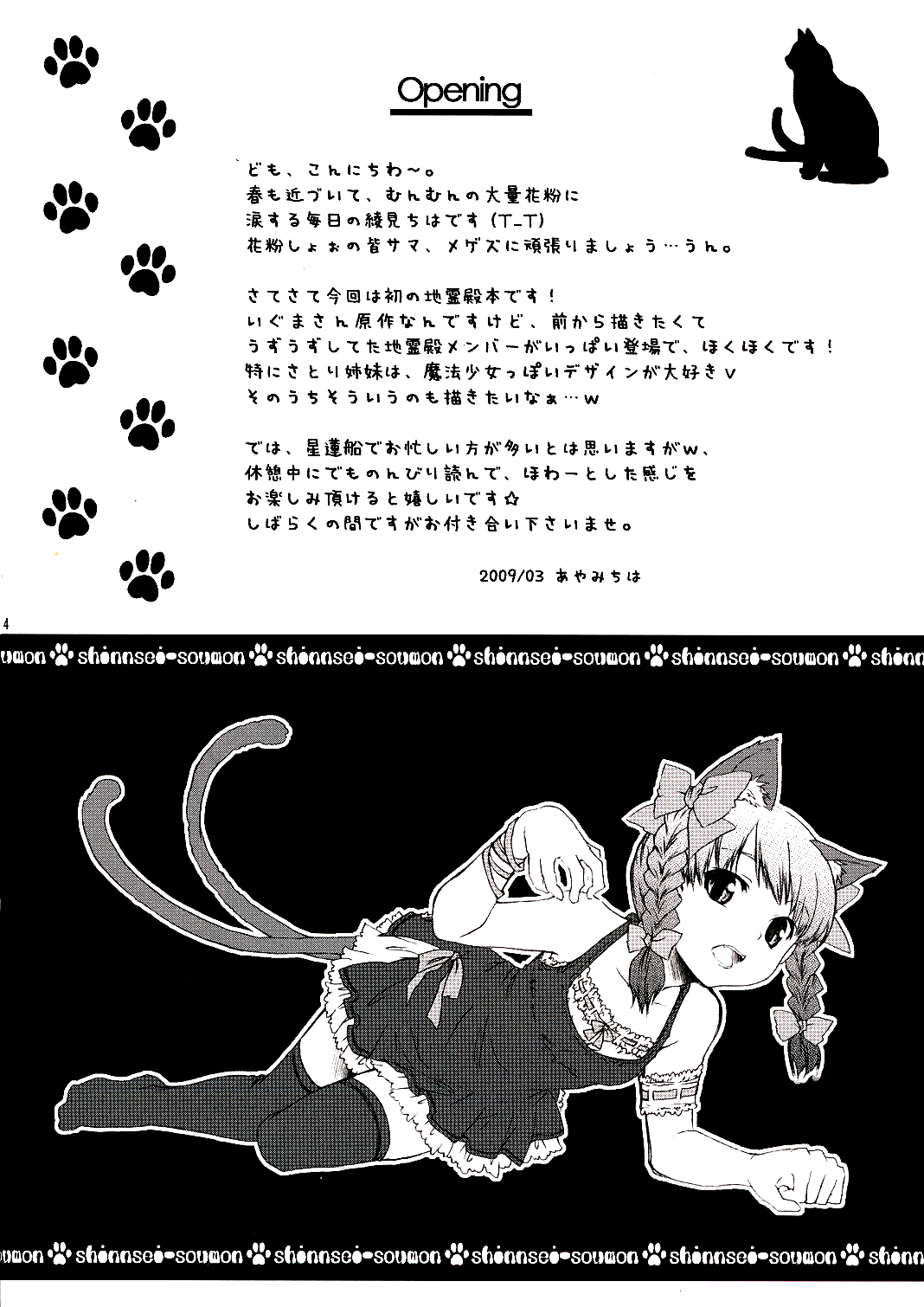 Touhou - Shinsei Soumon (Doujinshi) 第3页