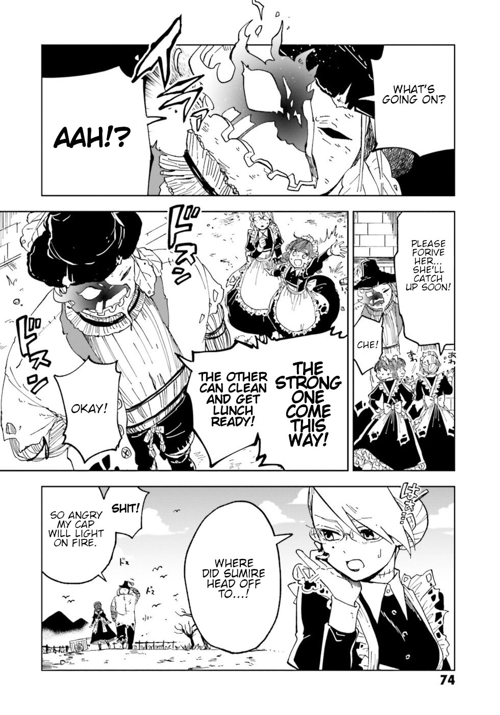 The Splendid Job Of A Monster Maid Black Cat And White Rat 第12页