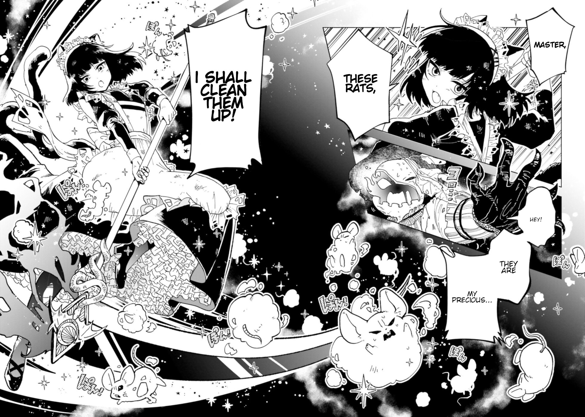 The Splendid Job Of A Monster Maid Black Cat And White Rat 第30页