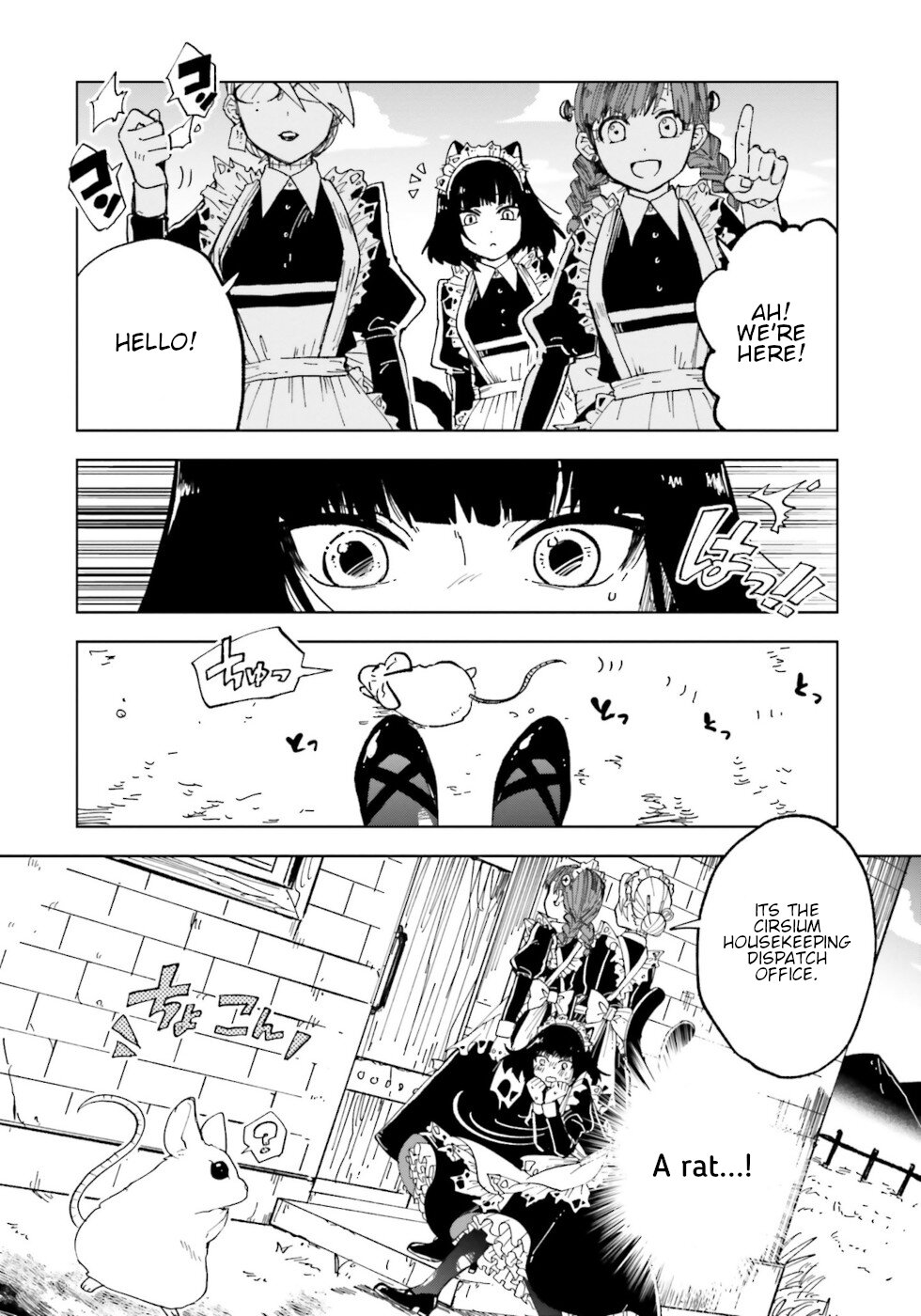 The Splendid Job Of A Monster Maid Black Cat And White Rat 第8页