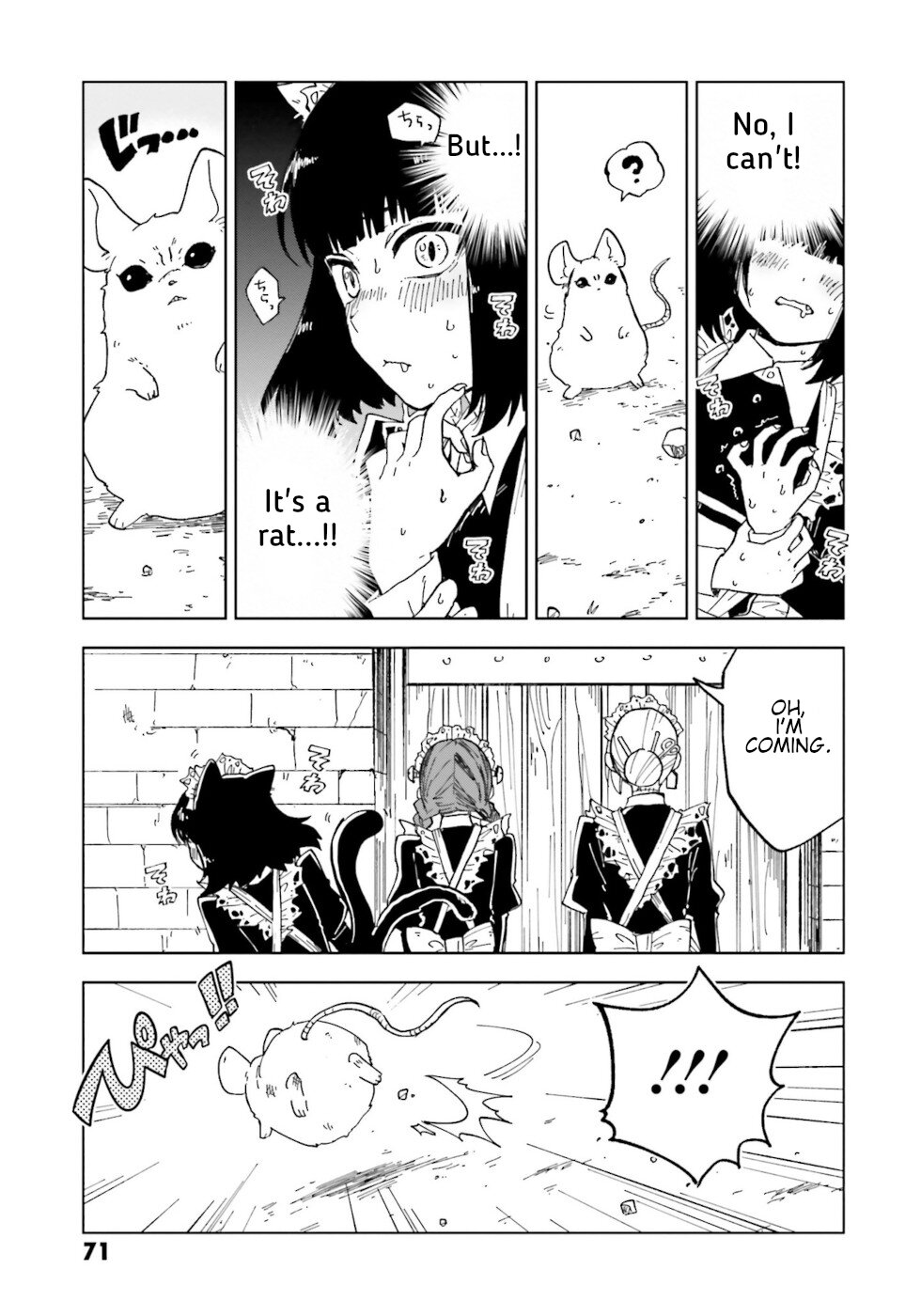 The Splendid Job Of A Monster Maid Black Cat And White Rat 第9页