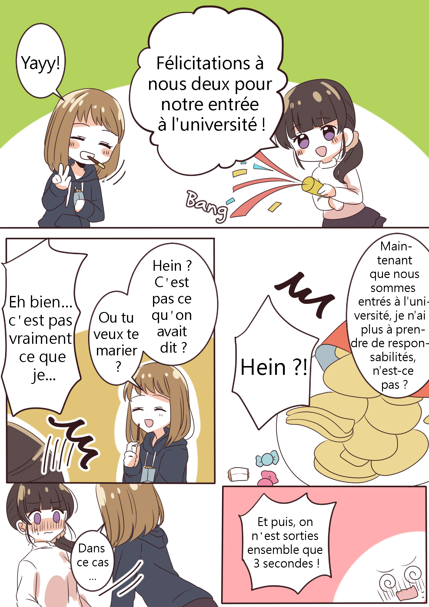 Girlfriends for 3 Seconds Ch. 2 第3页