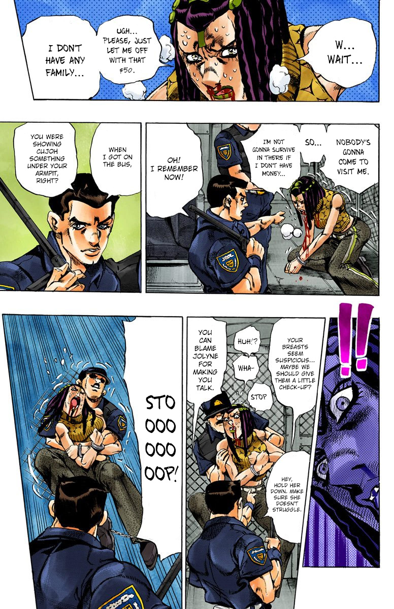 JoJo's Bizarre Adventure, Part 6: Stone Ocean (Official Colored) Stone Ocean Part 1 第40页