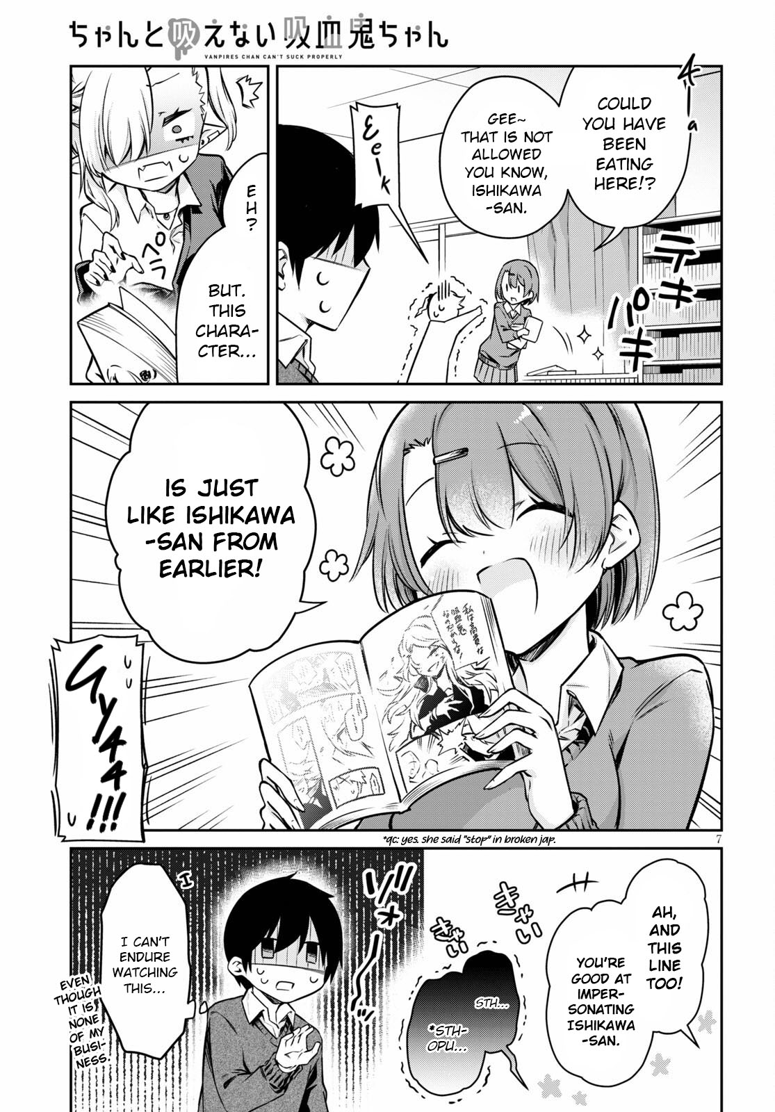 Chanto Suenai Kyuuketsuki-chan Vampire and Sakuma-san 第7页