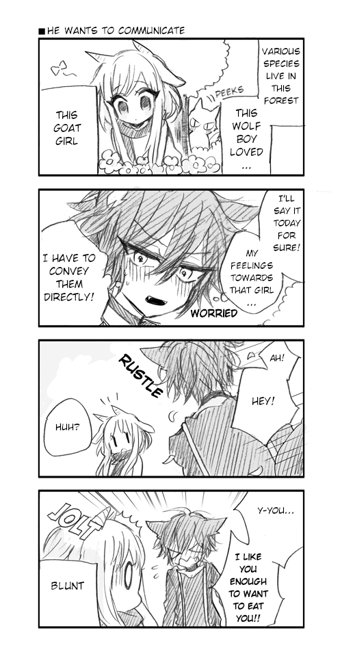 Wolf-kun and goat-chan Ch. 0 第2页