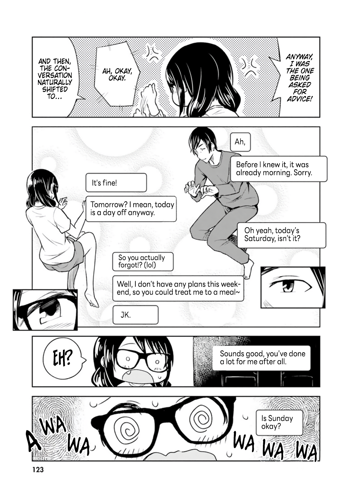 Hitorigurashi, Netsu o Dasu. Koi o Shiru. So Close Yet So Far 第3页