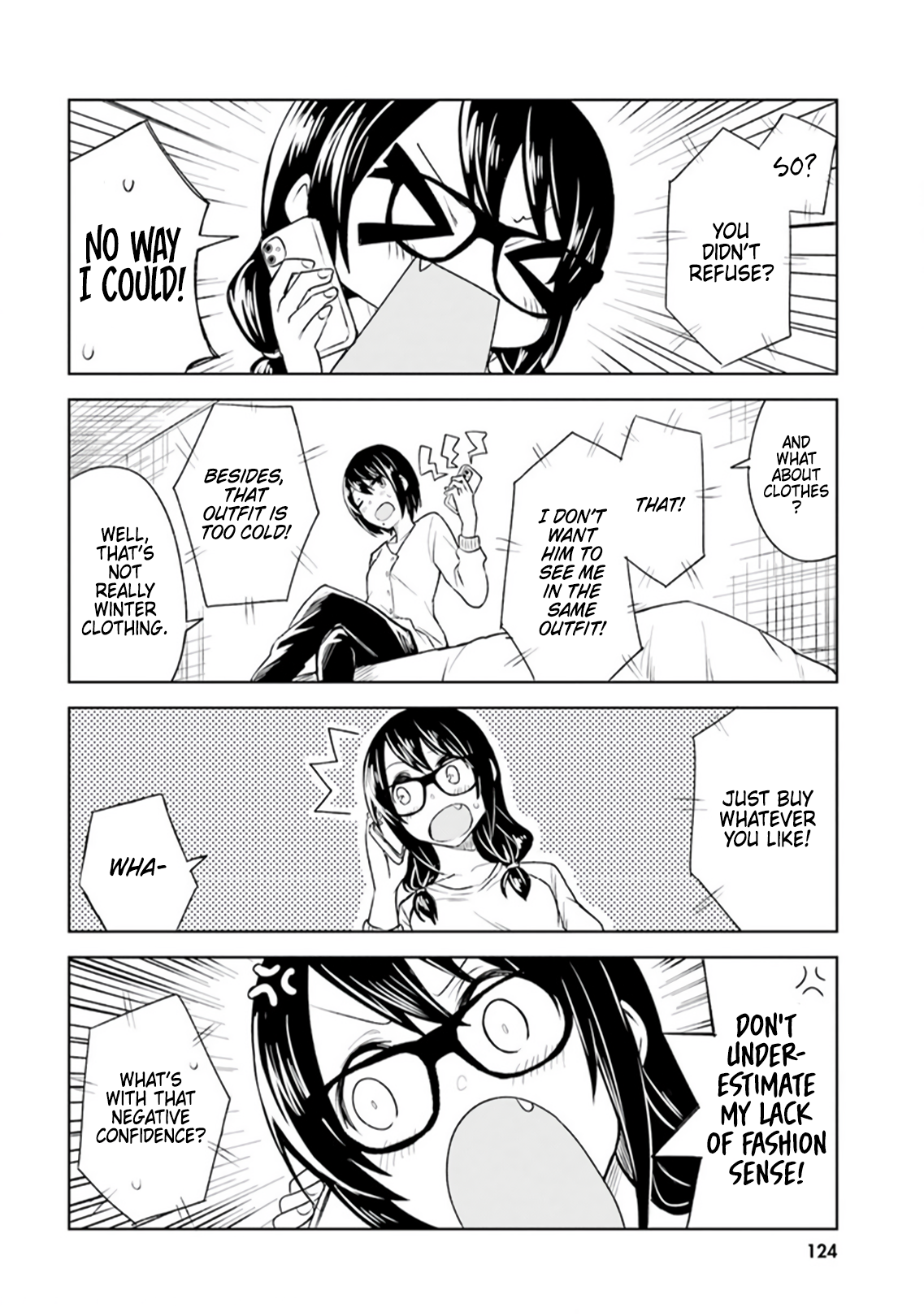 Hitorigurashi, Netsu o Dasu. Koi o Shiru. So Close Yet So Far 第4页