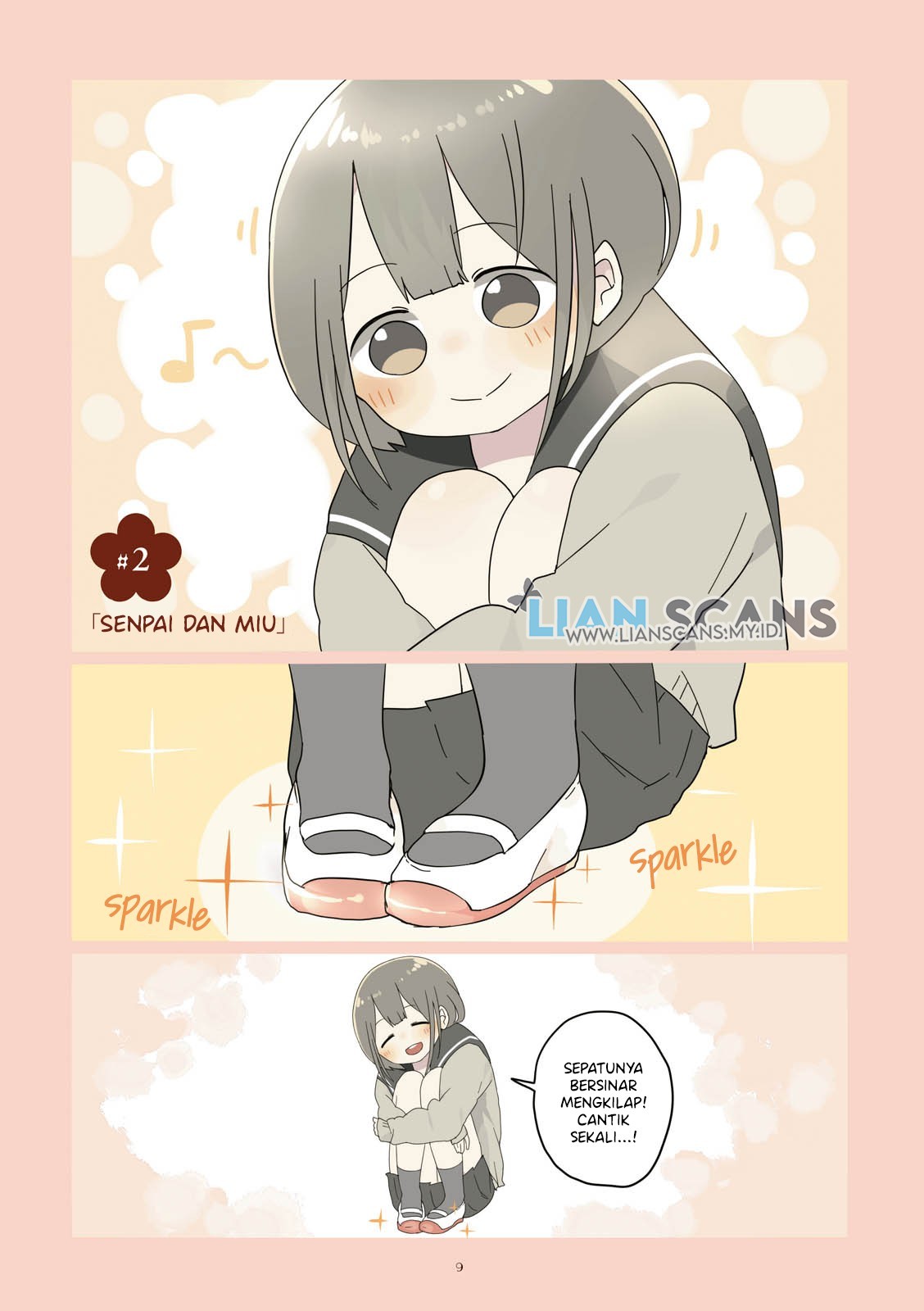 Senpai Ai. Senpai dan Miu 第1页