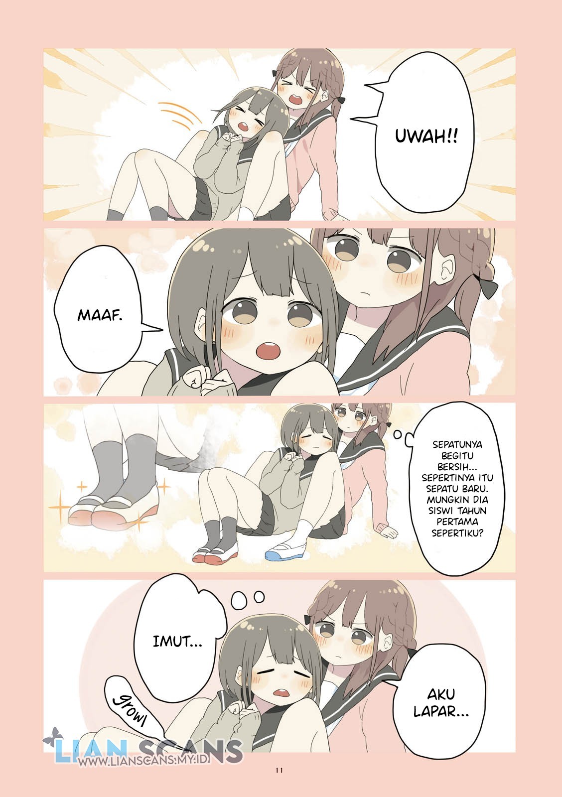 Senpai Ai. Senpai dan Miu 第3页