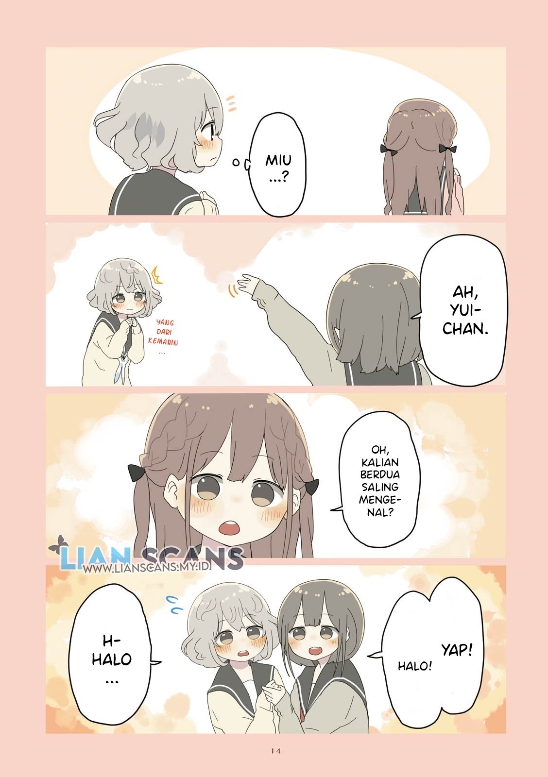 Senpai Ai. Senpai dan Miu 第6页