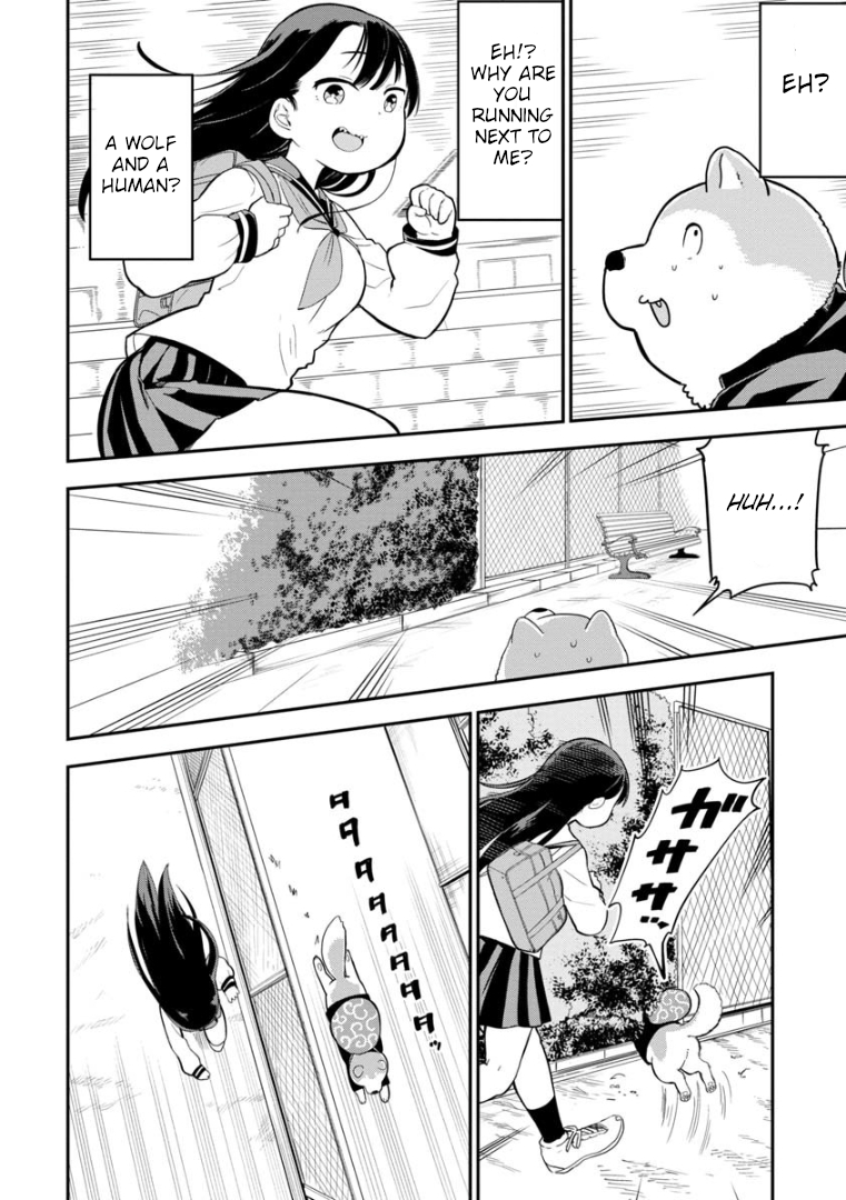 Ookami-kun wa Hayakawa-san ni Katenai After all, humans are no match for wolves 第9页