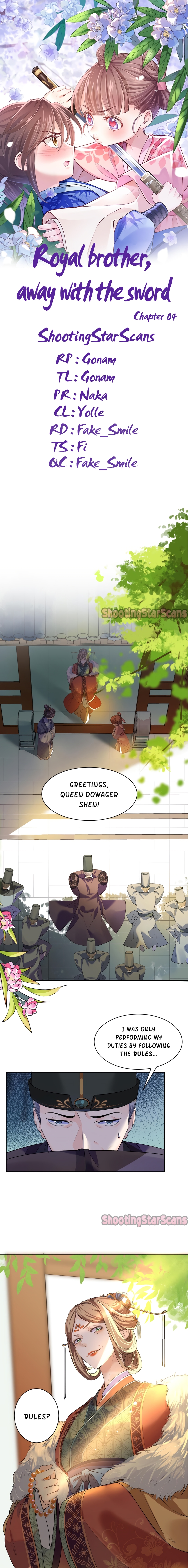 Royal Brother, Away With the Sword Ch. 4 第1页