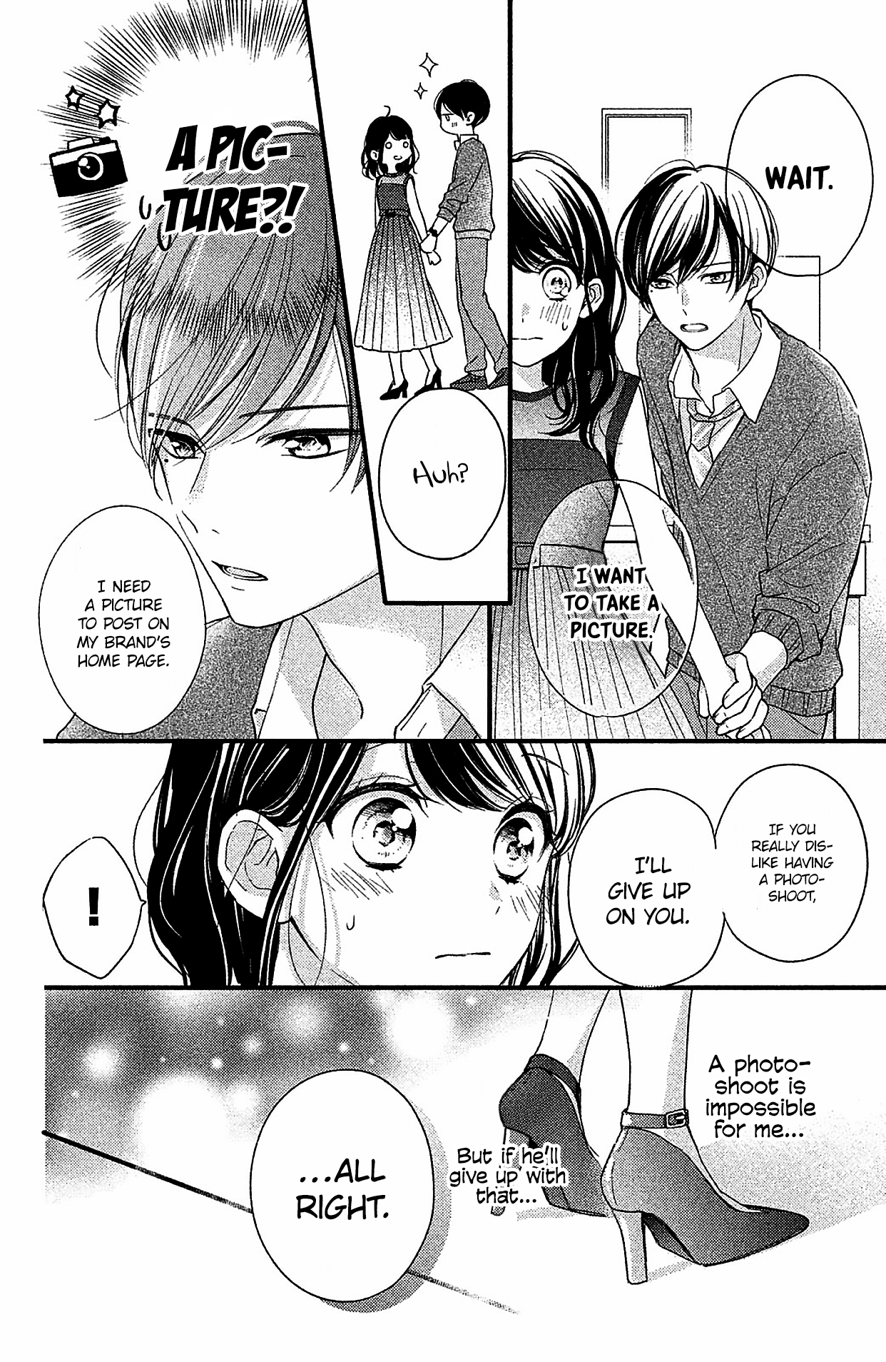 Chihiro-kun wa, Atashi Holic. That Expression, I Wanted It 第6页