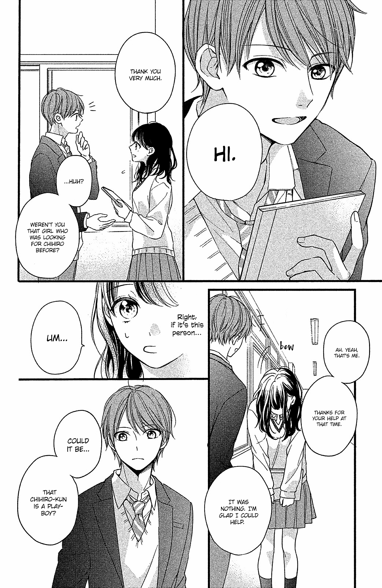 Chihiro-kun wa, Atashi Holic. That Expression, I Wanted It 第8页