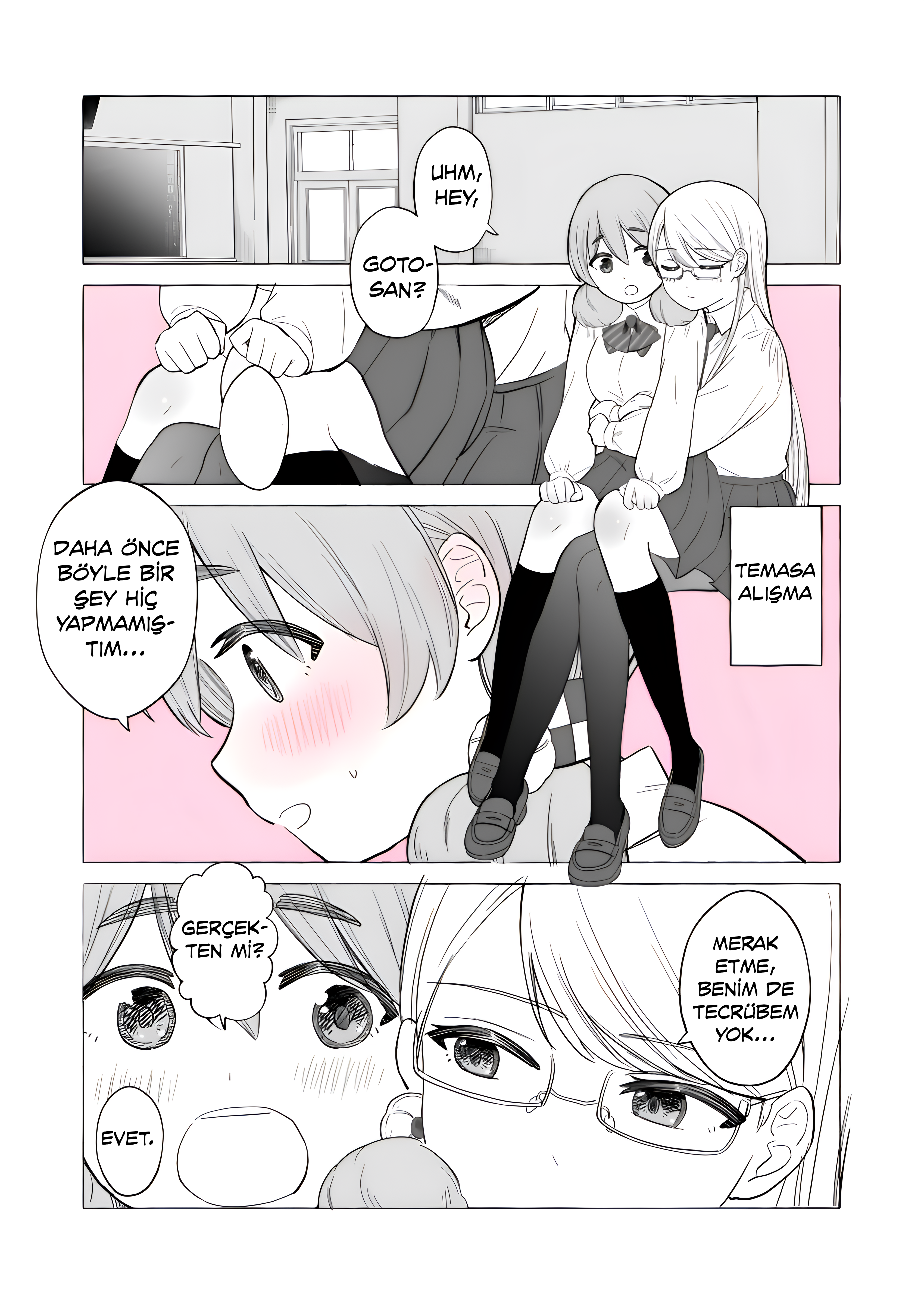 Iinchou to M-ko no Yuri Ch. 3 第1页