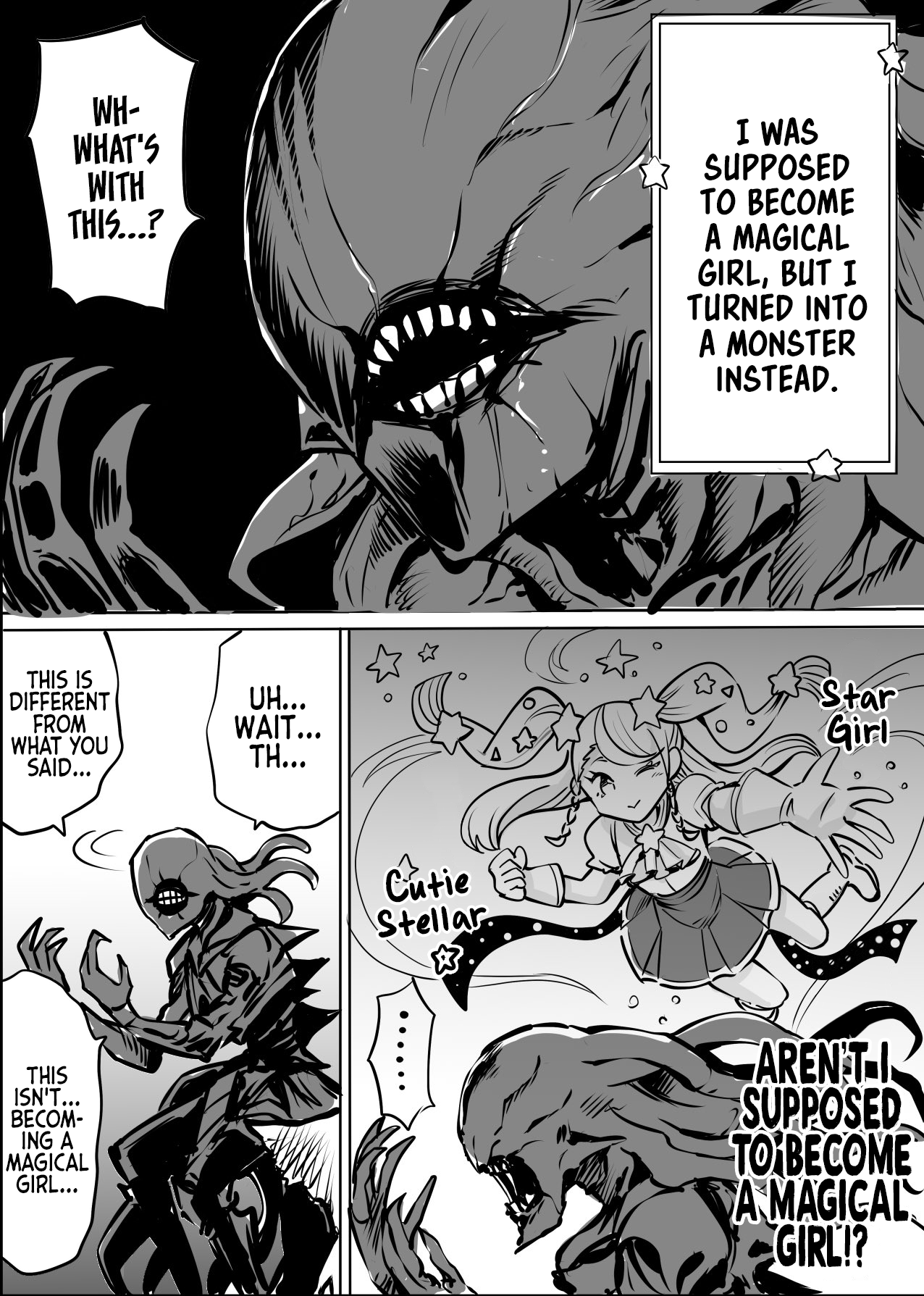 I Drew A Magical Girl Comic ⭐︎ 第6页