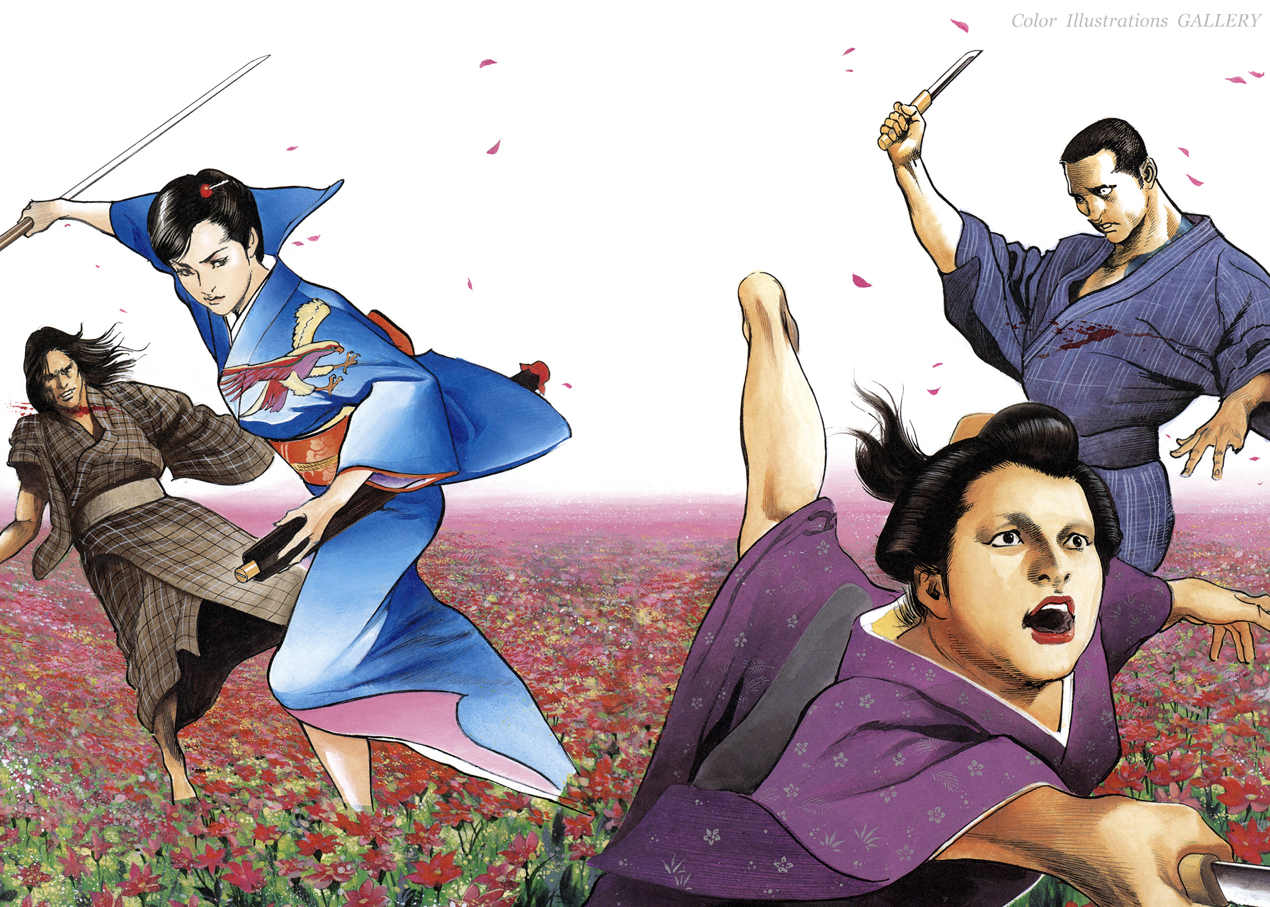 Lady Snowblood Gaiden Illustrations 第9页