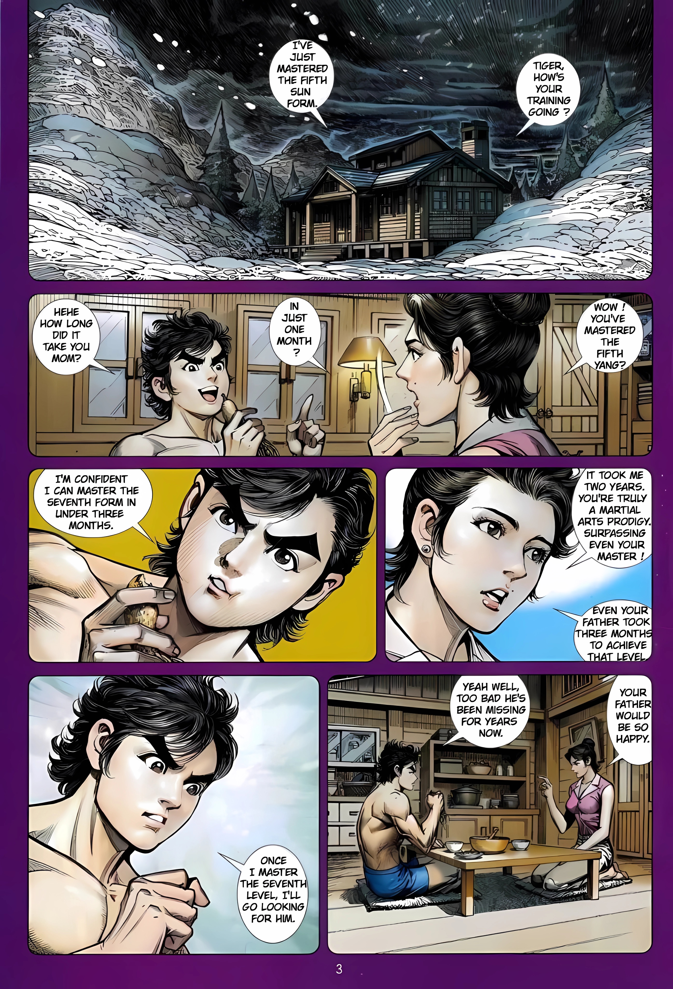 Jīn Zhù Lóng Hǔ Mén Slaying the Dragon Brings Regret 第3页