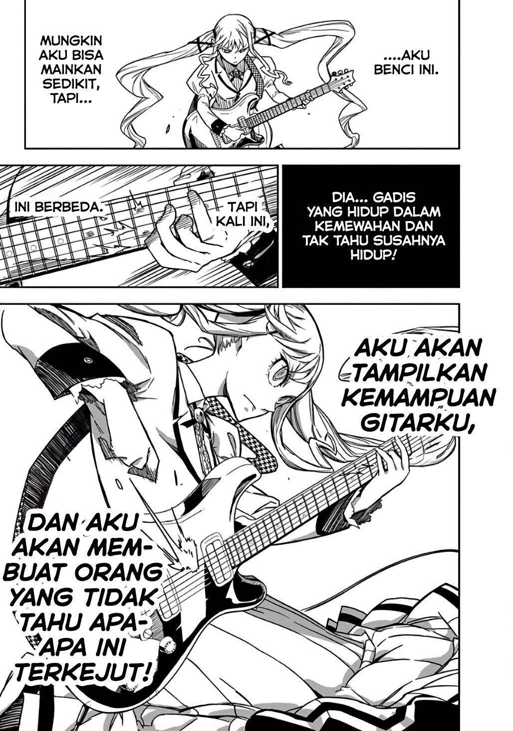 Rock wa Lady no Tashinami deshite Vol. 1 Ch. 1 第38页