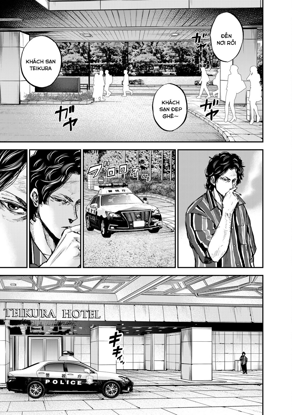 Seigi to Gokudou Cái bẫy của thang máy 第4页
