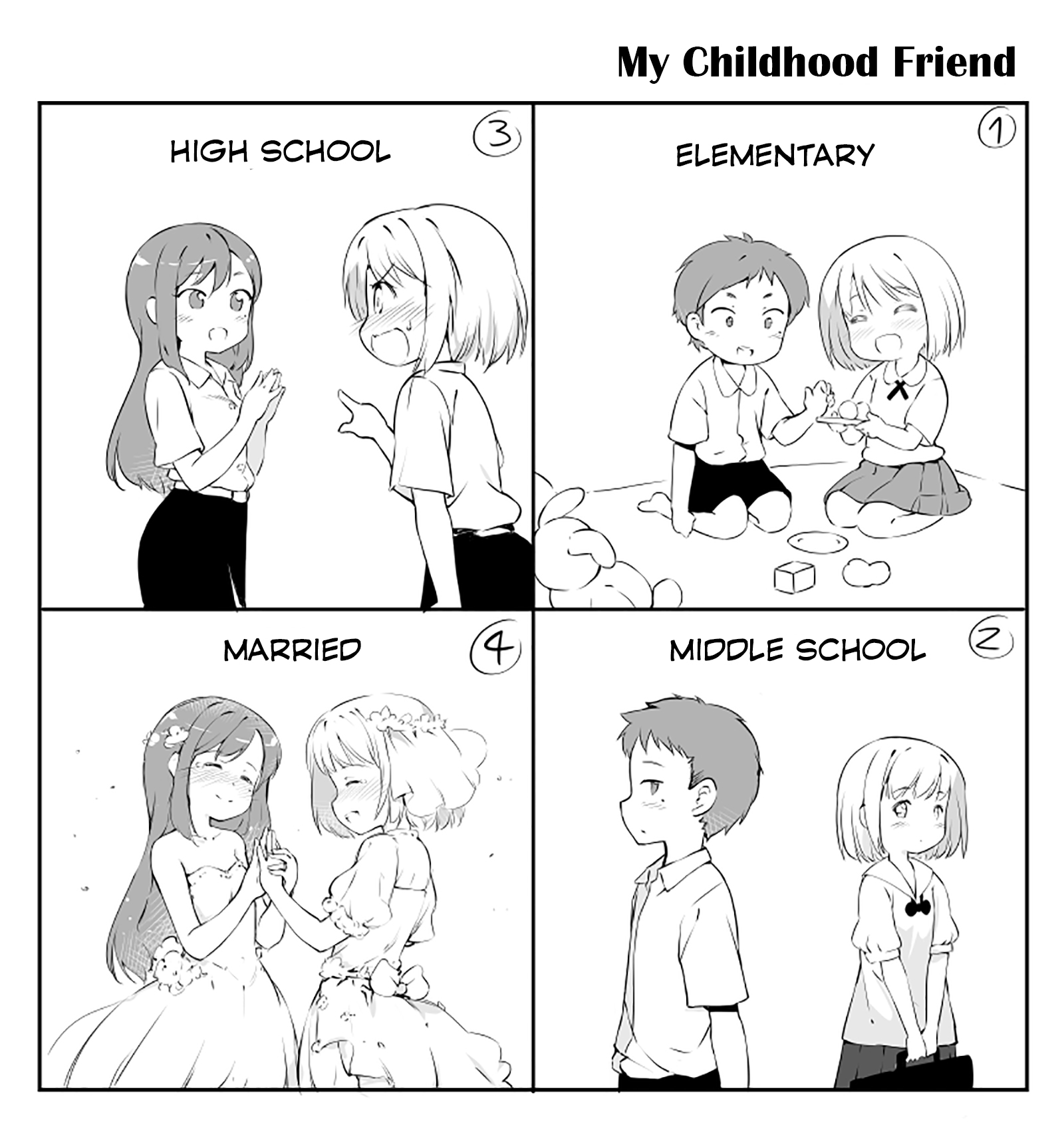 Lesbian (?) Childhood Friends 第3页