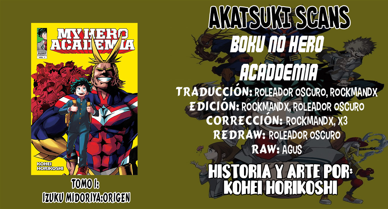 Boku no Hero Academia (Official Colored) Lo que puedo hacer por ahora 第1页