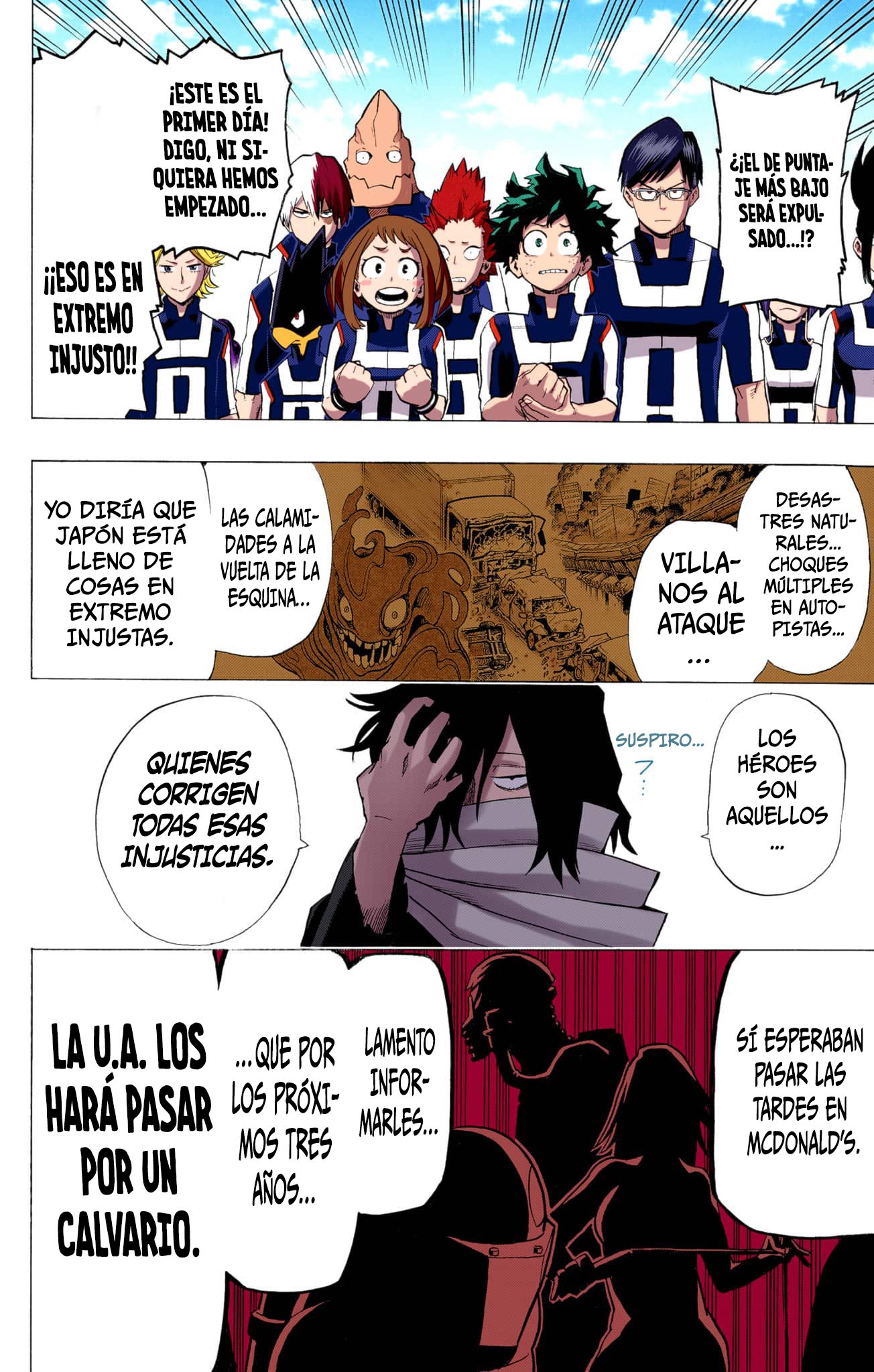 Boku no Hero Academia (Official Colored) Lo que puedo hacer por ahora 第3页