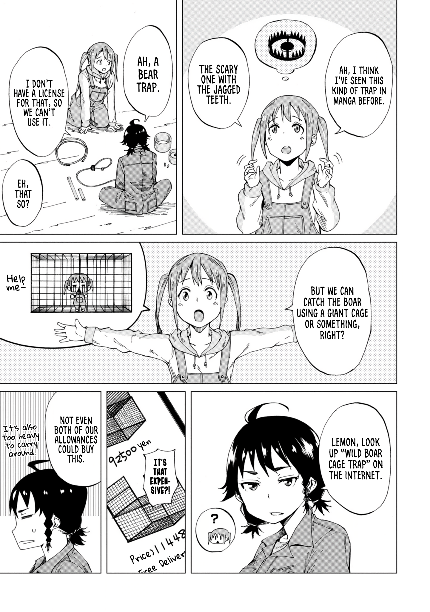 Wana Girl Animal Trapping Girl 第12页