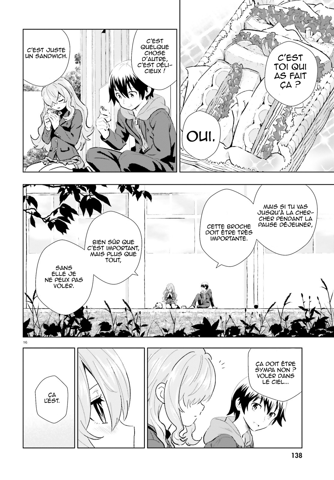 Kuromori-san wa Smartphone ga Tsukaenai Balai volant 第16页
