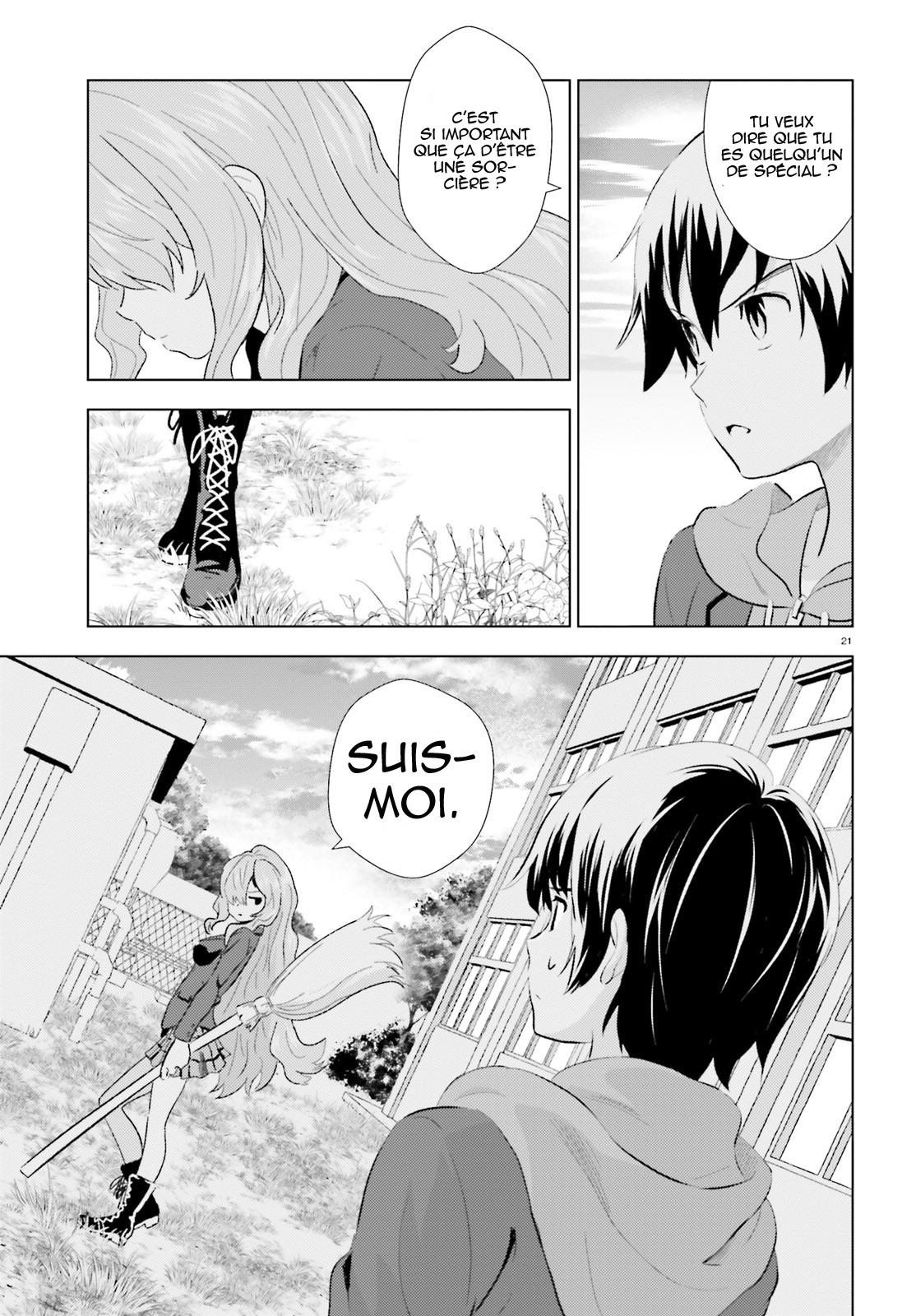 Kuromori-san wa Smartphone ga Tsukaenai Balai volant 第21页