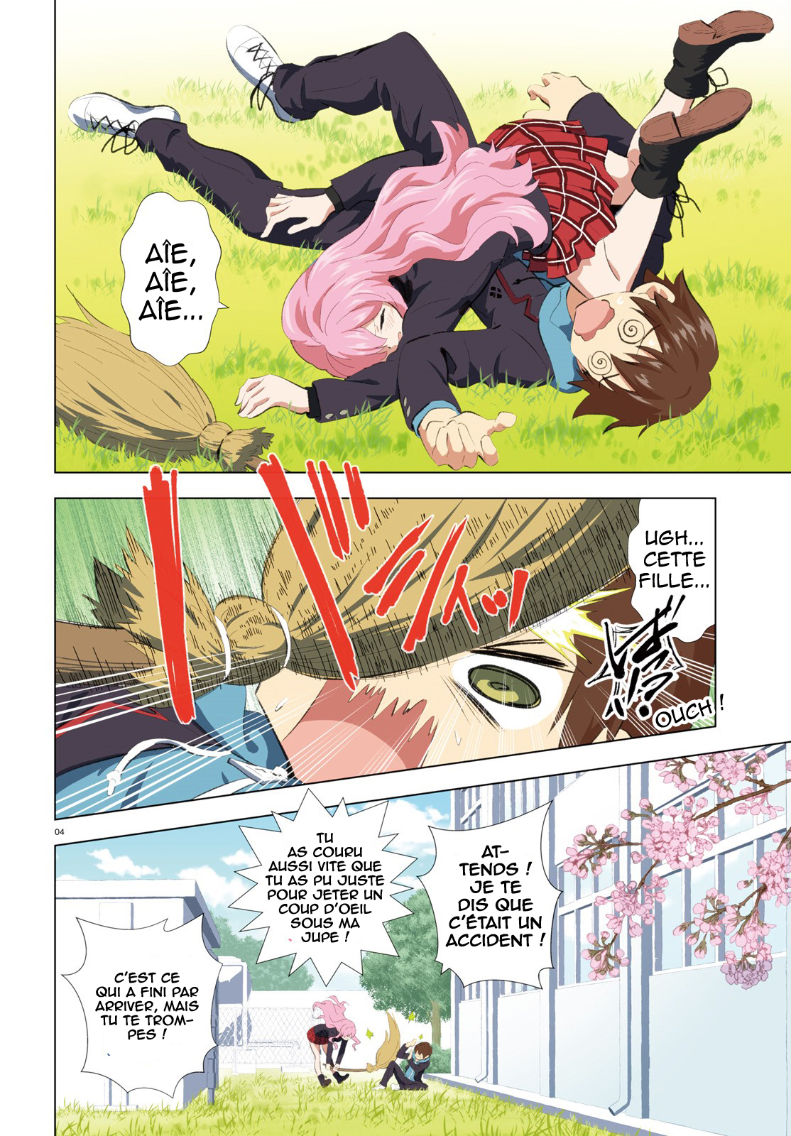 Kuromori-san wa Smartphone ga Tsukaenai Balai volant 第4页