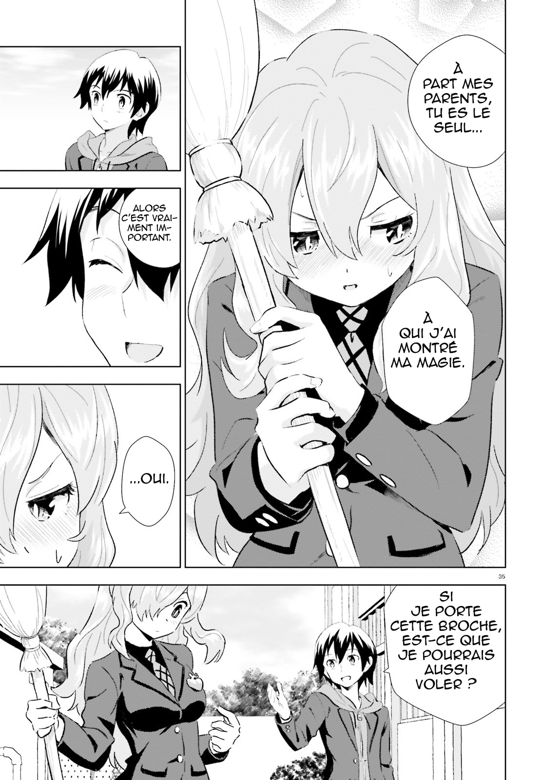 Kuromori-san wa Smartphone ga Tsukaenai Balai volant 第35页