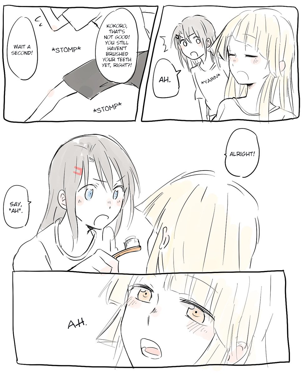 BanG Dream! - Toothbrushing (Doujinshi) 第1页