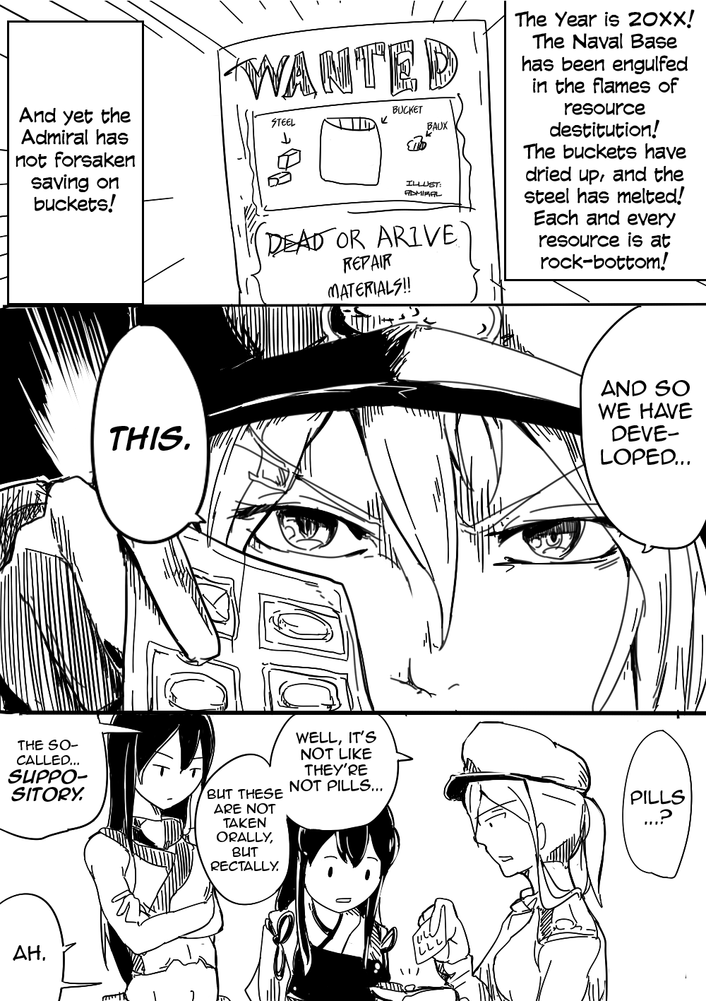An ordinary Kancolle Manga 第1页