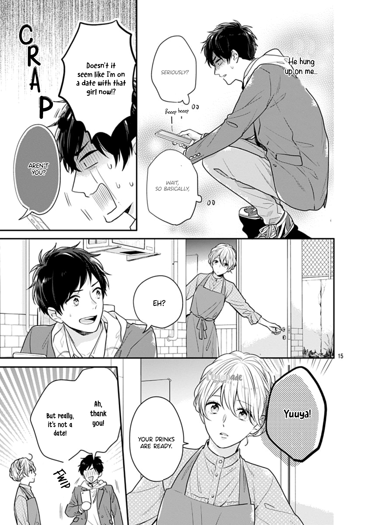 Soko no Koisuru Baitosho-kun Vol. 1 Ch. 4 第17页