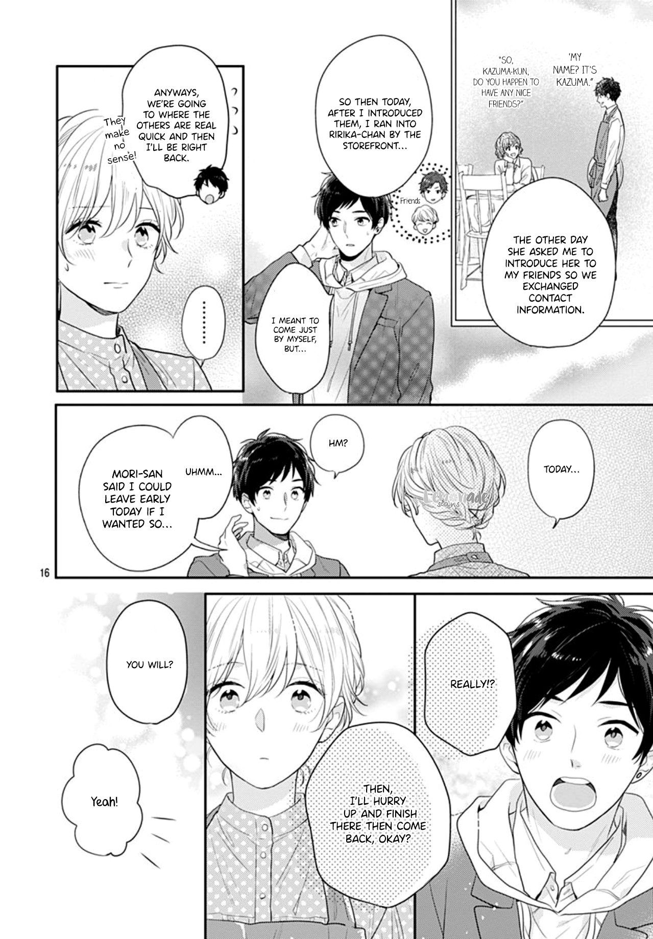 Soko no Koisuru Baitosho-kun Vol. 1 Ch. 4 第18页