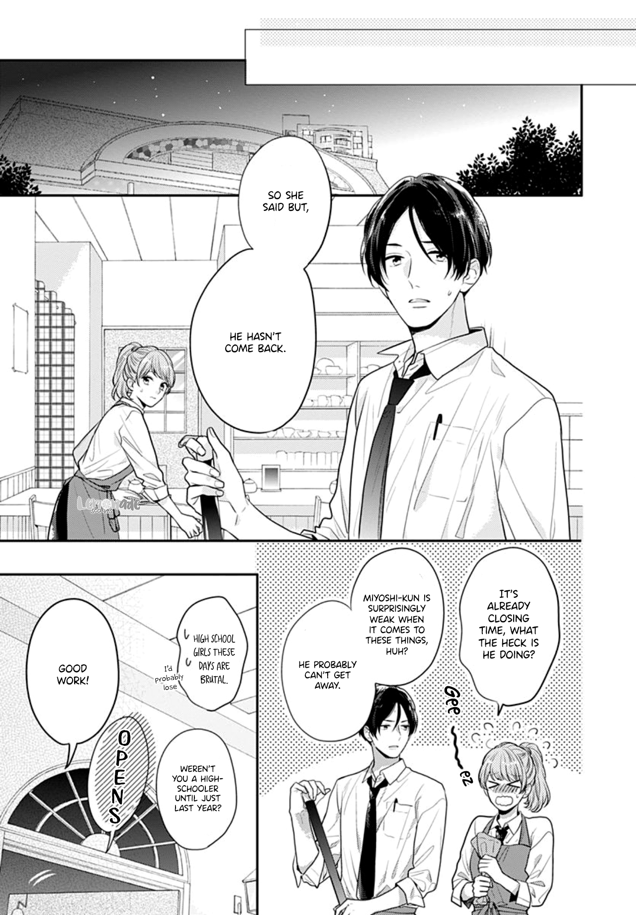 Soko no Koisuru Baitosho-kun Vol. 1 Ch. 4 第23页